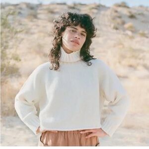 Ozma Eugene Sweater cream Small